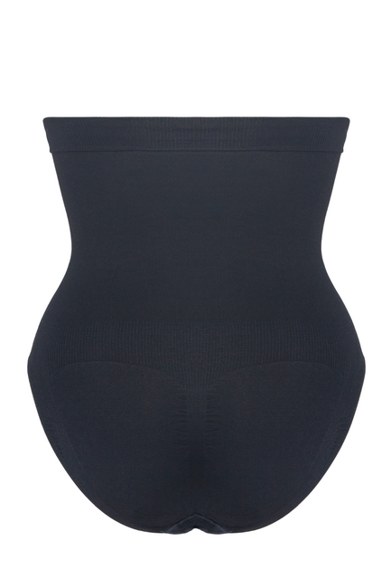 Wysokie figi bezszwowe Elite IV SILIKON czerń