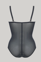 Body modelujące z usztywnianymi miseczkami SENSUAL BLACK