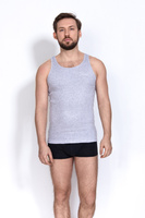Podkoszulek męski bawełniany szary 3XL-4XL