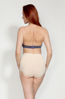 Bawełniane figi Lara Wysoka beż