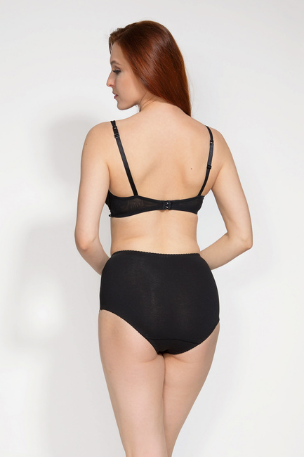 Figi bawełniane ELA czerń S-XXL