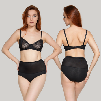 Figi zabudowane IGA czerń S-XXL