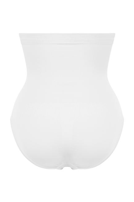 Wysokie figi bezszwowe Elite IV biel