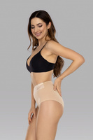 Komfortowe figi bawełniane EVA beż