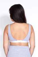 Top ciążowy Lilly 2-pack czarny/szary