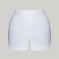 Figi bezszwowe z nogawkami Elite I biel