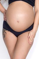 Figi Mama Panty granatowe