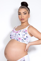 Top do karmienia Easy Bra flowers