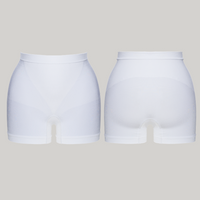 Figi bezszwowe z nogawkami Elite I biel