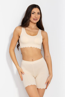 Spodenki laserowo wykończone FEEL GOOD BERMUDY beżowe