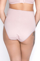 Figi ciążowe na brzuch Mama Belly pudrowy róż