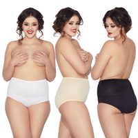 Figi IGA 3-pak biel, beż, czerń S-XXL