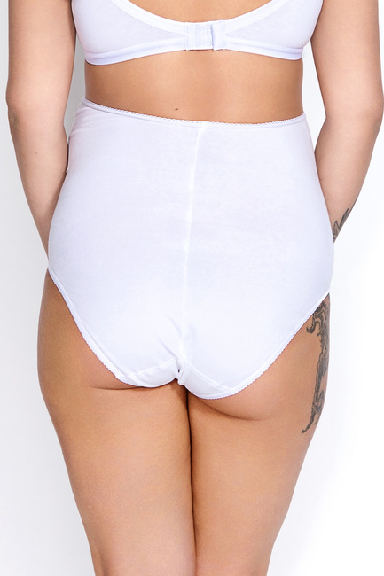 Figi ciążowe na brzuch Mama Belly biały