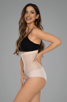 Wysokie figi wyszczuplające GLAM beż