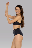 Komfortowe figi bawełniane EVA czerń