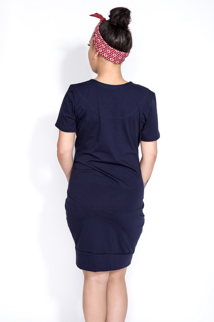 Koszulka Mama Dress granat