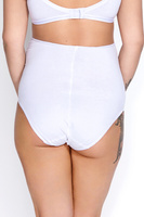 Figi ciążowe na brzuch Mama Belly biały