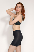 Bawełniane figi Lola Bermudka czerń