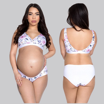 Top ciążowy LILLY flowers