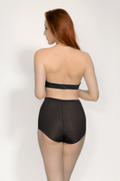 Bawełniane figi Lara Wysoka czerń