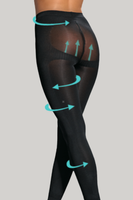 Getry, leginsy bezszwowe Elite Leggings czerń