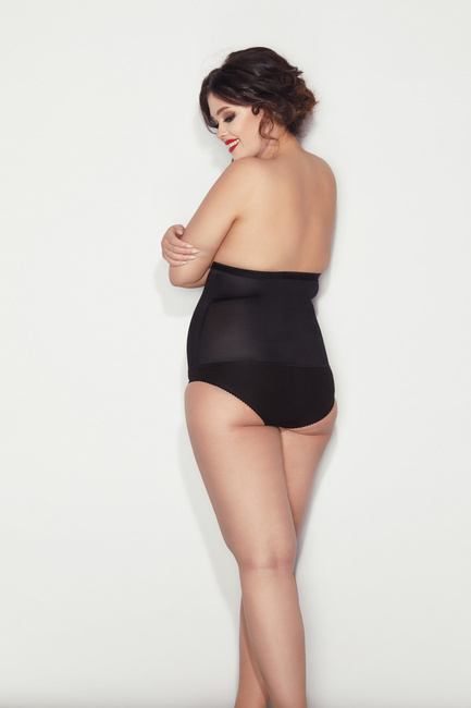 Wysokie figi wyszczuplające IGA INTENSE 6XL-9XL czerń