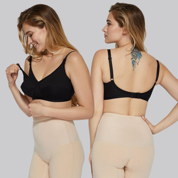 Biustonosz do karmienia MILKY czarny