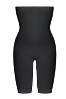 Wysokie figi bezszwowe z nogawkami Elite VI czerń