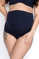 Figi ciążowe na brzuch Mama Belly granat