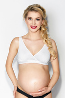 Top ciążowy Lilly 2-pack czarny/biały