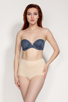 Bawełniane figi Lara Wysoka beż