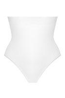 Wysokie figi bezszwowe Elite IV biel