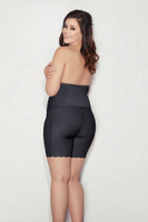 Wysokie figi z nogawkami GLAM FORM 3XL-5XL czerń