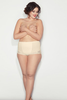 Figi bawełniane ELA SUPER beż 6XL-9XL