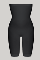 Wysokie figi bezszwowe z nogawkami Elite VI czerń