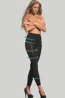 Getry, leginsy bezszwowe Elite Leggings czerń