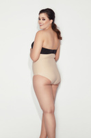 Wysokie figi mocno ściskające L 01 beż