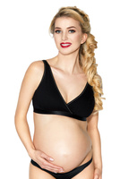 Top ciążowy Lilly 2-pack czarny/biały