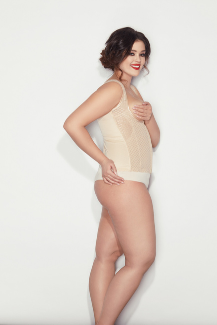 Gorset modelujący TALIA PLUS biel