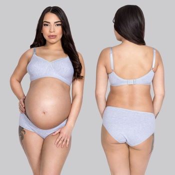 Biustonosz do karmienia MILKY szary