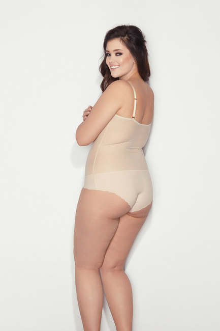 Body wyszczuplające GLAM BODY beż XS-XXL
