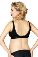 Top ciążowy Lilly 2-pack czarny/pudrowy róż