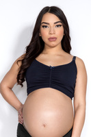 Top do karmienia Easy Bra granatowy