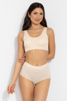 Figi laserowo wykończone FEEL GOOD MAXI beżowe