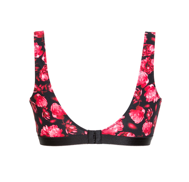 Top ciążowy Lilly 2-pack czarny/peony