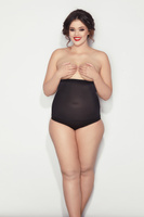 Wysokie figi wyszczuplające IGA INTENSE 6XL-9XL czerń