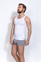 Podkoszulek męski bawełniany biały 3XL-4XL