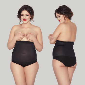 Wysokie figi wyszczuplające IGA INTENSE 6XL-9XL czerń