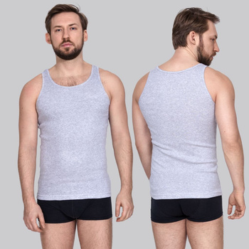 Podkoszulek męski bawełniany szary M-XXL