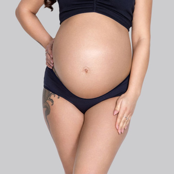 Figi Mama Panty granatowe